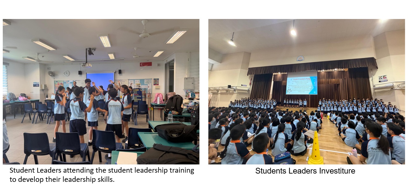 Student Leaders Investiture and attending the student leadership training